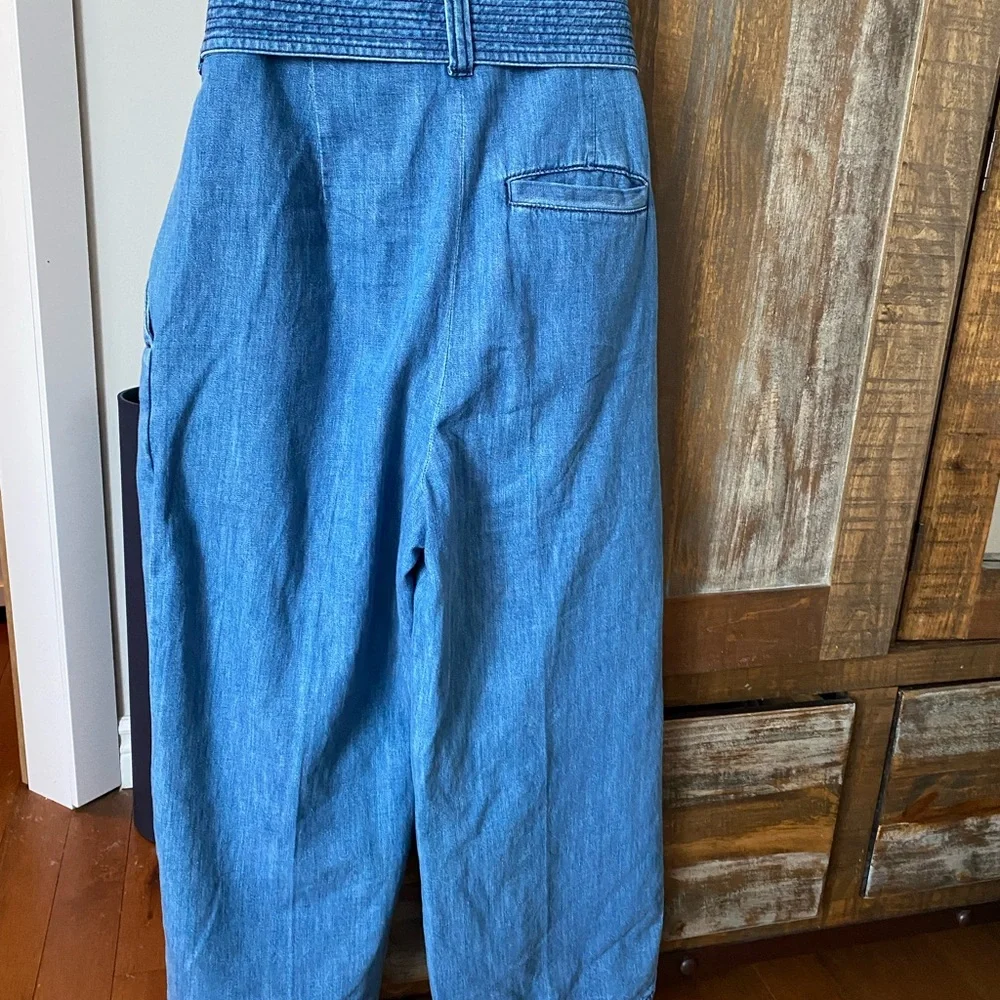 Vanessa Bruno designer paper bag denim - Picture 5 of 7
